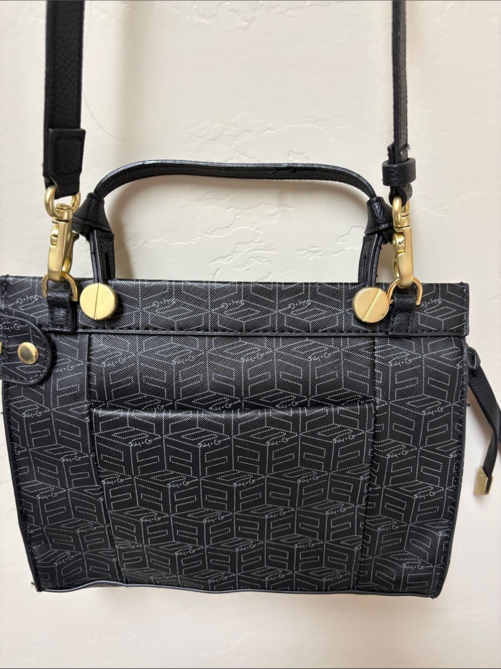 Foley & Corinna black med cross body bag